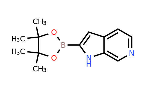 2-(4,4,5,5-Tetramethyl-1,3,2-dioxaborolan-2-YL)-pyrrolo[2,3-C]pyridine