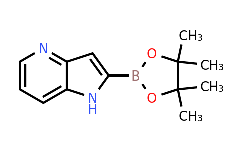 2-(4,4,5,5-Tetramethyl-1,3,2-dioxaborolan-2-YL)-pyrrolo[3,2-B]pyridine