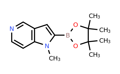 1-Methyl-2-(4,4,5,5-tetramethyl-1,3,2-dioxaborolan-2-YL)-pyrrolo[3,2-C]pyridine