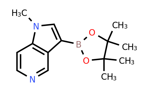 1-Methyl-3-(4,4,5,5-tetramethyl-1,3,2-dioxaborolan-2-YL)-pyrrolo[3,2-C]pyridine