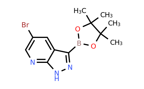 5-Bromo-3-(4,4,5,5-tetramethyl-1,3,2-dioxaborolan-2-YL)-pyrazolo[3,4-B]pyridine