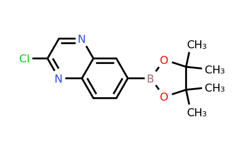 2-Chloro-6-(4,4,5,5-tetramethyl-1,3,2-dioxaborolan-2-YL)quinoxaline