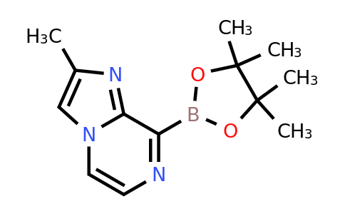 2-Methyl-8-(4,4,5,5-tetramethyl-1,3,2-dioxaborolan-2-YL)imidazo[1,2-A]pyrazine