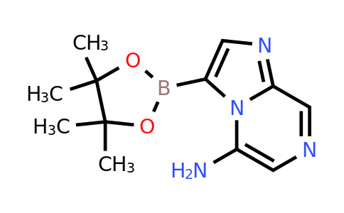 3-(4,4,5,5-Tetramethyl-1,3,2-dioxaborolan-2-YL)imidazo[1,2-A]pyrazin-5-amine