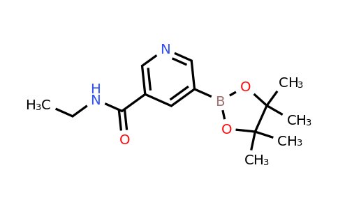 N-ethyl-5-(4,4,5,5-tetramethyl-1,3,2-dioxaborolan-2-YL)nicotinamide