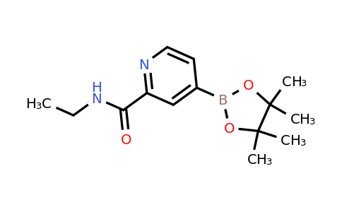 N-ethyl-4-(4,4,5,5-tetramethyl-1,3,2-dioxaborolan-2-YL)picolinamide