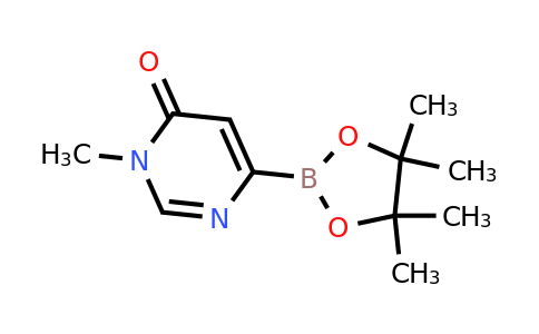 3-Methyl-6-(4,4,5,5-tetramethyl-1,3,2-dioxaborolan-2-YL)pyrimidin-4(3H)-one