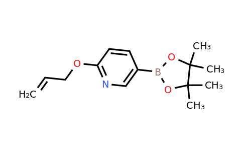 2-(Allyloxy)-5-(4,4,5,5-tetramethyl-1,3,2-dioxaborolan-2-YL)pyridine
