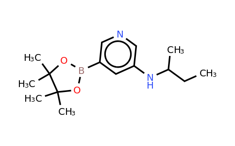 N-sec-butyl-5-(4,4,5,5-tetramethyl-1,3,2-dioxaborolan-2-YL)pyridin-3-amine