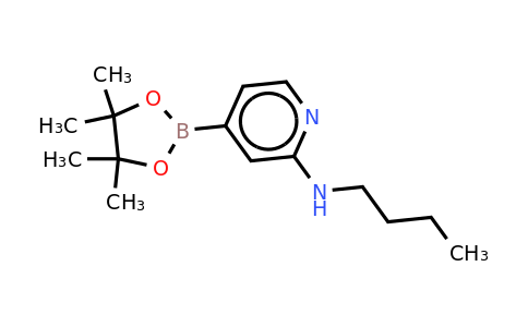 N-butyl-4-(4,4,5,5-tetramethyl-1,3,2-dioxaborolan-2-YL)pyridin-2-amine