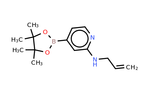 N-allyl-4-(4,4,5,5-tetramethyl-1,3,2-dioxaborolan-2-YL)pyridin-2-amine