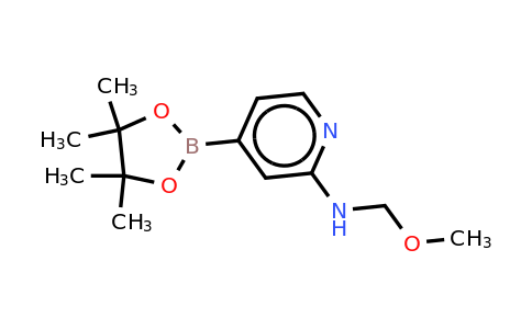 N-(methoxymethyl)-4-(4,4,5,5-tetramethyl-1,3,2-dioxaborolan-2-YL)pyridin-2-amine