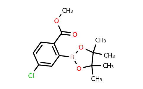 Methyl 4-chloro-2-(4,4,5,5-tetramethyl-1,3,2-dioxaborolan-2-YL)benzoate