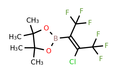 2-(3-Chloro-1,1,1,4,4,4-hexafluorobut-2-EN-2-YL)-4,4,5,5-tetramethyl-1,3,2-dioxaborolane