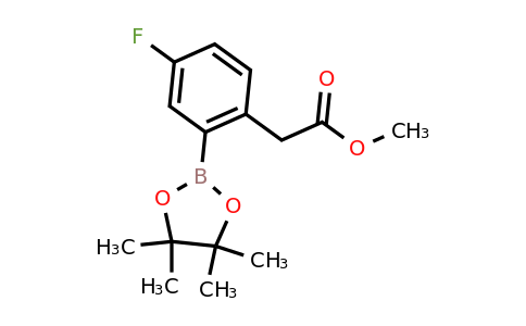 5-Fluoro-2-(methoxycarbonylmethyl)benzeneboronic acid pinacol ester