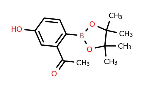 1-(5-Hydroxy-2-(4,4,5,5-tetramethyl-1,3,2-dioxaborolan-2-YL)phenyl)ethanone