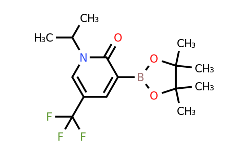 1-Isopropyl-3-(4,4,5,5-tetramethyl-1,3,2-dioxaborolan-2-YL)-5-(trifluoromethyl)pyridin-2(1H)-one