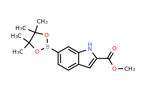 Methyl 6-(4,4,5,5-tetramethyl-1,3,2-dioxaborolan-2-YL)-indole-2-carboxylate