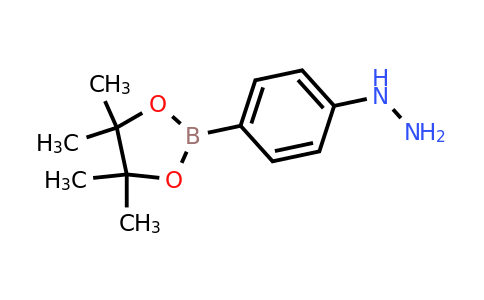 (4-(4,4,5,5-Tetramethyl-1,3,2-dioxaborolan-2-YL)phenyl)hydrazine