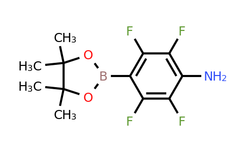 2,3,5,6-Tetrafluoro-4-(4,4,5,5-tetramethyl-1,3,2-dioxaborolan-2-YL)aniline