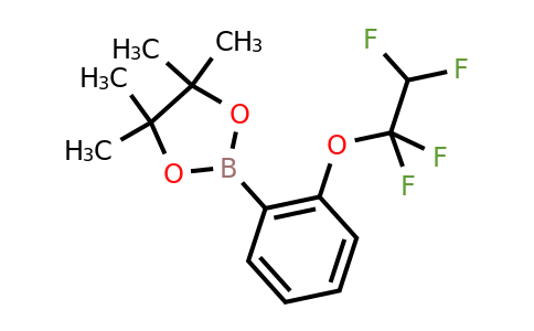4,4,5,5-Tetramethyl-2-(2-(1,1,2,2-tetrafluoroethoxy)phenyl)-1,3,2-dioxaborolane