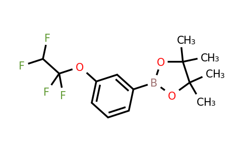 4,4,5,5-Tetramethyl-2-(3-(1,1,2,2-tetrafluoroethoxy)phenyl)-1,3,2-dioxaborolane