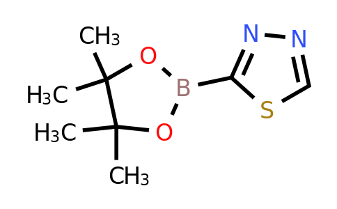 2-(4,4,5,5-Tetramethyl-1,3,2-dioxaborolan-2-YL)-1,3,4-thiadiazole