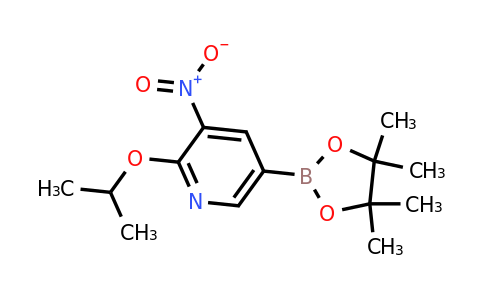 2-Isopropoxy-3-nitro-5-(4,4,5,5-tetramethyl-1,3,2-dioxaborolan-2-YL)pyridine
