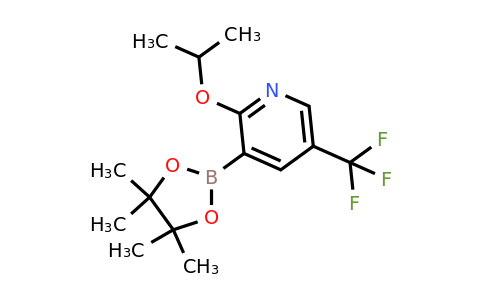 2-(Propan-2-yloxy)-3-(4,4,5,5-tetramethyl-1,3,2-dioxaborolan-2-YL)-5-(trifluoromethyl)pyridine
