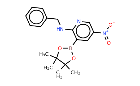 N-benzyl-5-nitro-3-(4,4,5,5-tetramethyl-1,3,2-dioxaborolan-2-YL)pyridin-2-amine