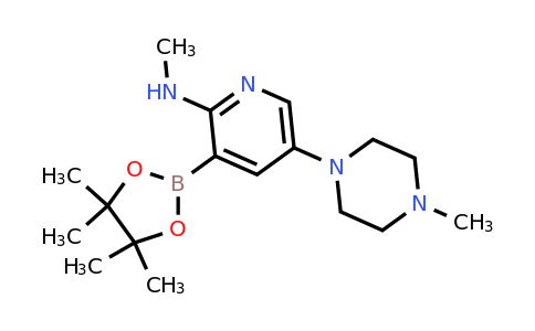 N-methyl-5-(4-methylpiperazin-1-YL)-3-(4,4,5,5-tetramethyl-1,3,2-dioxaborolan-2-YL)pyridin-2-amine