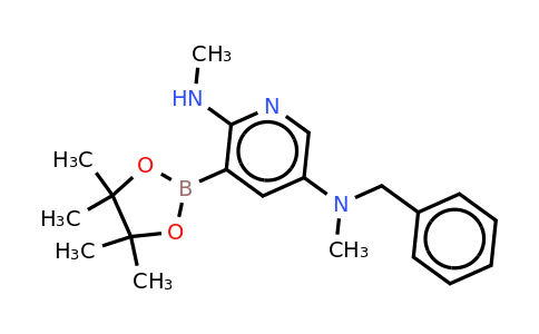 N5-benzyl-N2,N5-dimethyl-3-(4,4,5,5-tetramethyl-1,3,2-dioxaborolan-2-YL)pyridine-2,5-diamine