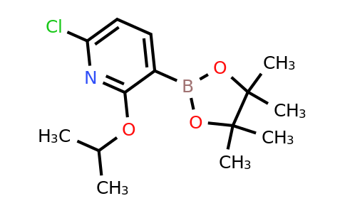 6-Chloro-2-isopropoxy-3-(4,4,5,5-tetramethyl-1,3,2-dioxaborolan-2-YL)pyridine