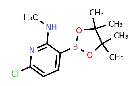 6-Chloro-N-methyl-3-(4,4,5,5-tetramethyl-1,3,2-dioxaborolan-2-YL)pyridin-2-amine