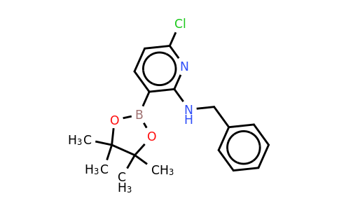 N-benzyl-6-chloro-3-(4,4,5,5-tetramethyl-1,3,2-dioxaborolan-2-YL)pyridin-2-amine