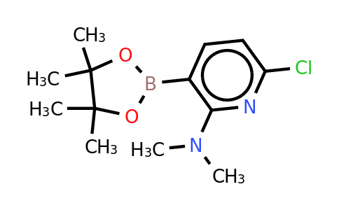 6-Chloro-N,n-dimethyl-3-(4,4,5,5-tetramethyl-1,3,2-dioxaborolan-2-YL)pyridin-2-amine