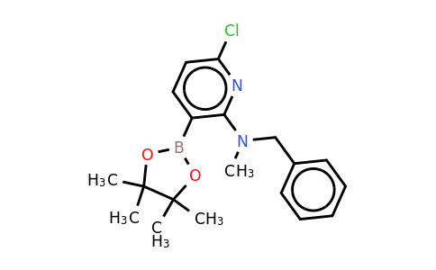 N-benzyl-6-chloro-N-methyl-3-(4,4,5,5-tetramethyl-1,3,2-dioxaborolan-2-YL)pyridin-2-amine