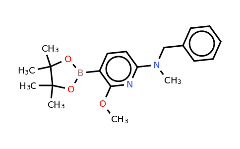 N-benzyl-6-methoxy-N-methyl-5-(4,4,5,5-tetramethyl-1,3,2-dioxaborolan-2-YL)pyridin-2-amine