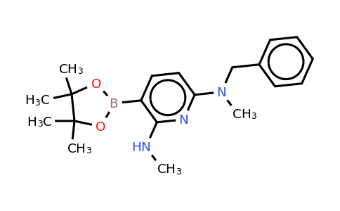 N6-benzyl-N2,N6-dimethyl-3-(4,4,5,5-tetramethyl-1,3,2-dioxaborolan-2-YL)pyridine-2,6-diamine