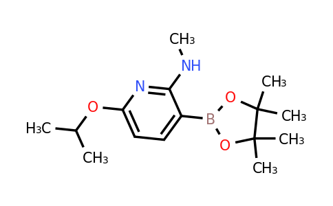 6-Isopropoxy-N-methyl-3-(4,4,5,5-tetramethyl-1,3,2-dioxaborolan-2-YL)pyridin-2-amine