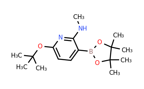 6-Tert-butoxy-N-methyl-3-(4,4,5,5-tetramethyl-1,3,2-dioxaborolan-2-YL)pyridin-2-amine