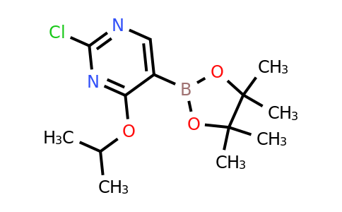 2-Chloro-4-isopropoxy-5-(4,4,5,5-tetramethyl-1,3,2-dioxaborolan-2-YL)pyrimidine