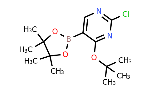 4-Tert-butoxy-2-chloro-5-(4,4,5,5-tetramethyl-1,3,2-dioxaborolan-2-YL)pyrimidine