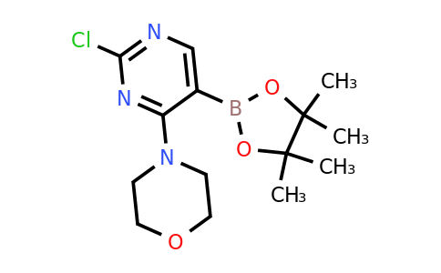 4-(2-Chloro-5-(4,4,5,5-tetramethyl-1,3,2-dioxaborolan-2-YL)pyrimidin-4-YL)morpholine