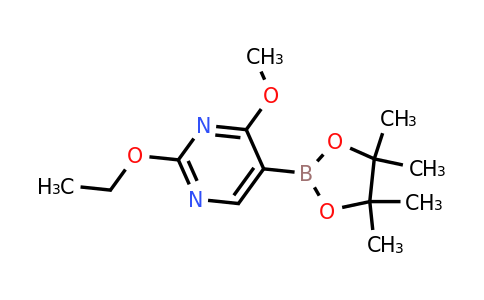 2-Ethoxy-4-methoxy-5-(4,4,5,5-tetramethyl-1,3,2-dioxaborolan-2-YL)pyrimidine