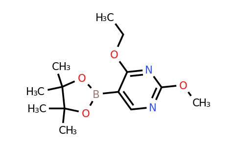 4-Ethoxy-2-methoxy-5-(4,4,5,5-tetramethyl-1,3,2-dioxaborolan-2-YL)pyrimidine