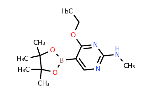 4-Ethoxy-N-methyl-5-(4,4,5,5-tetramethyl-1,3,2-dioxaborolan-2-YL)pyrimidin-2-amine