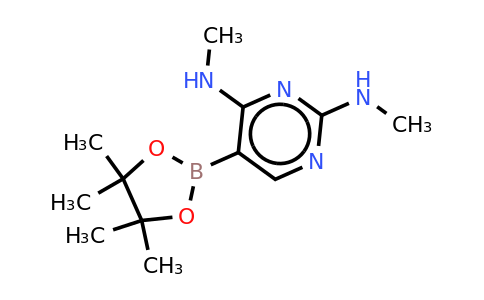 N2,N4-dimethyl-5-(4,4,5,5-tetramethyl-1,3,2-dioxaborolan-2-YL)pyrimidine-2,4-diamine