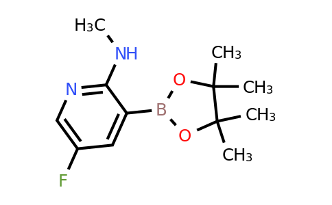 5-Fluoro-N-methyl-3-(4,4,5,5-tetramethyl-1,3,2-dioxaborolan-2-YL)pyridin-2-amine