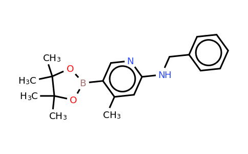 N-benzyl-4-methyl-5-(4,4,5,5-tetramethyl-1,3,2-dioxaborolan-2-YL)pyridin-2-amine